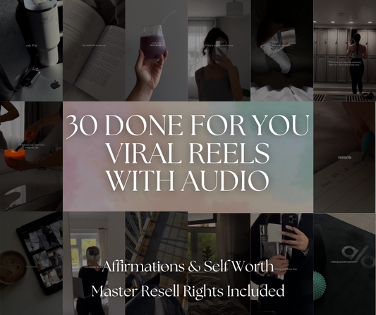 30+ Exclusive Done For You Reels