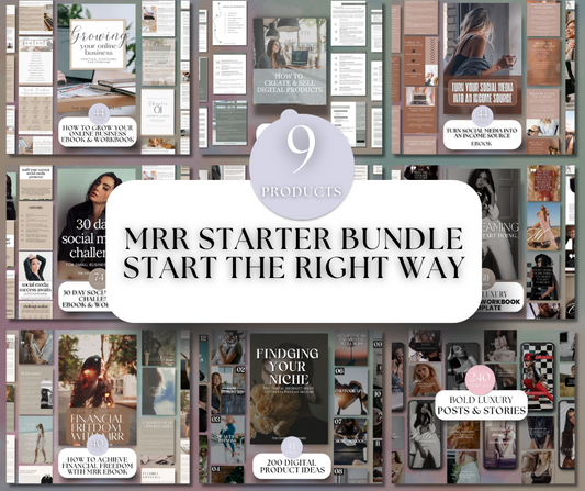 Master Resell Rights Starter Bundle