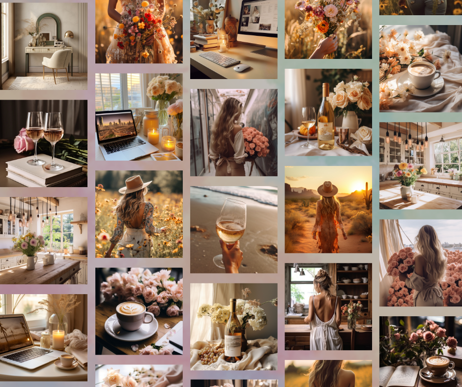 102 Golden Hour Boho Stock Images
