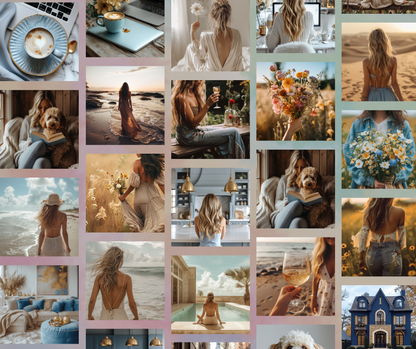 115 Brushed Blue Stock Images