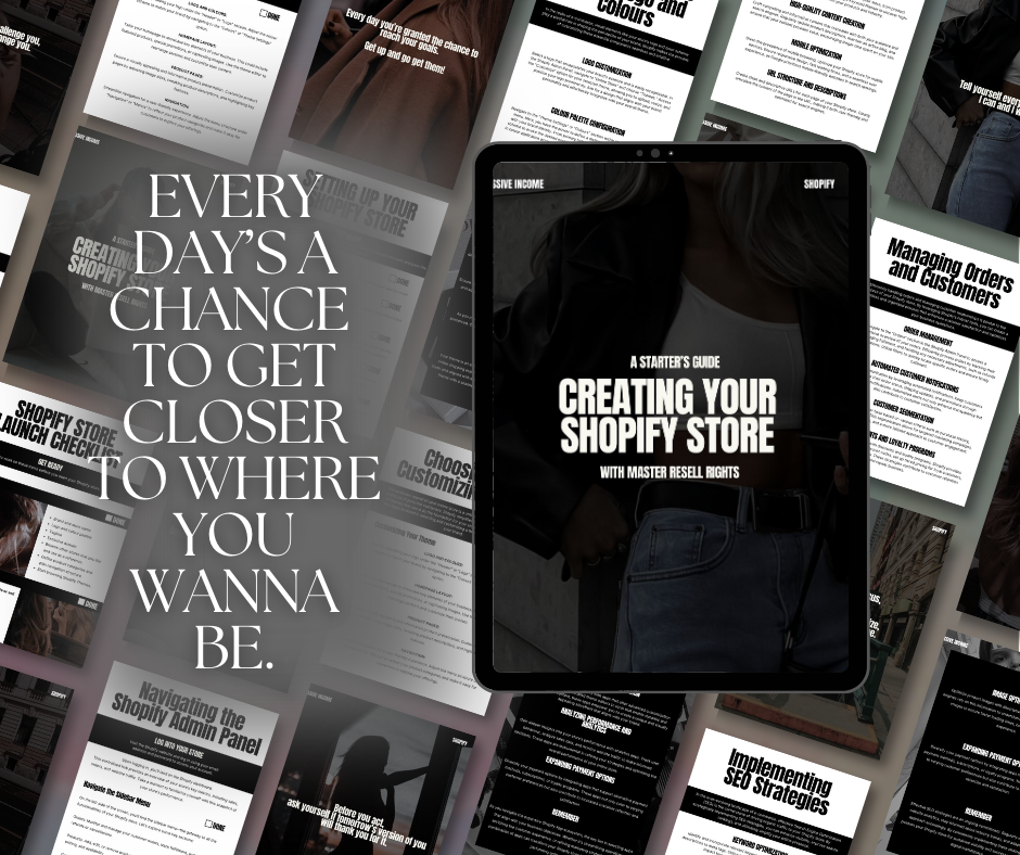 A Starter's Guide To Creating Your Shopify Store