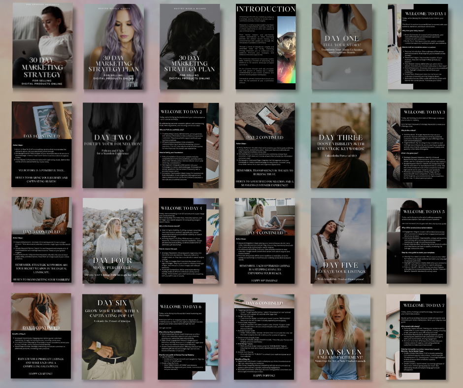 30 Day Marketing Strategy Growth Plan with MRR