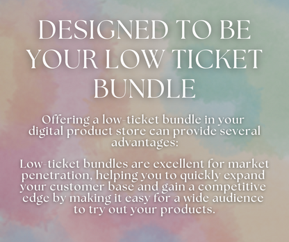 Planner & Tracker Bundle - Low Ticket Bundle