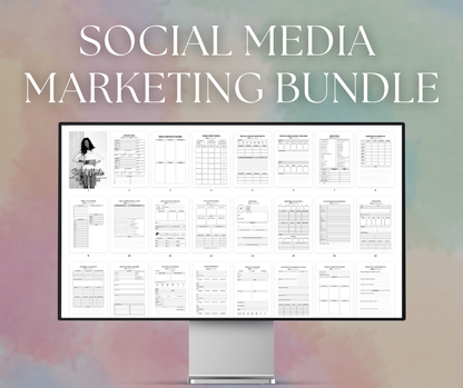 Planner & Tracker Bundle - Low Ticket Bundle