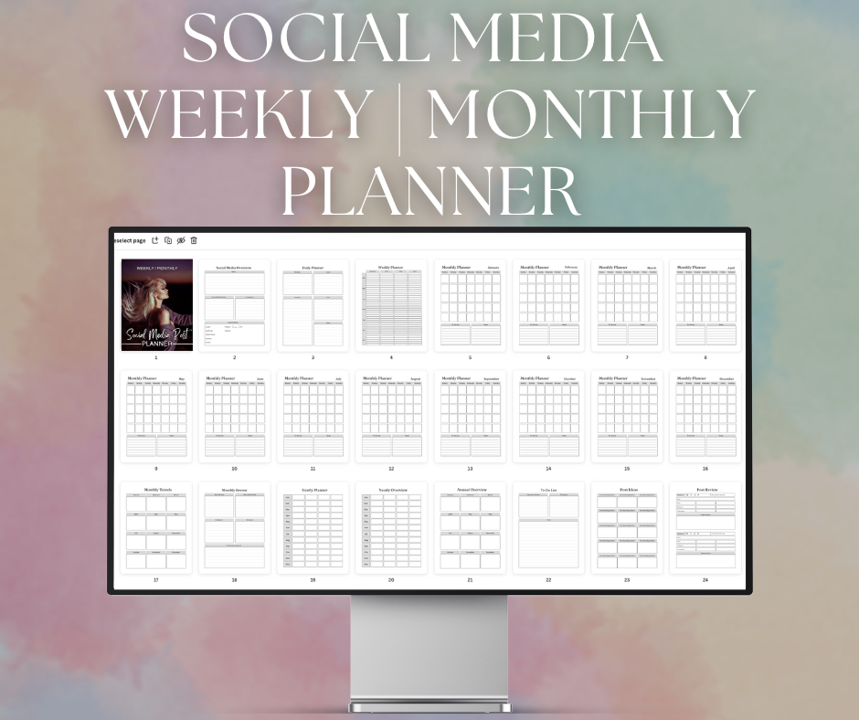 Planner & Tracker Bundle - Low Ticket Bundle