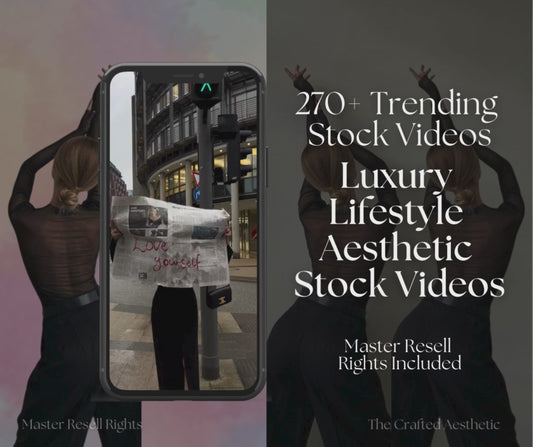 Luxury Lifestyle Aesthetic Stock Videos